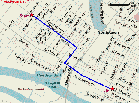 Map of Parade Route